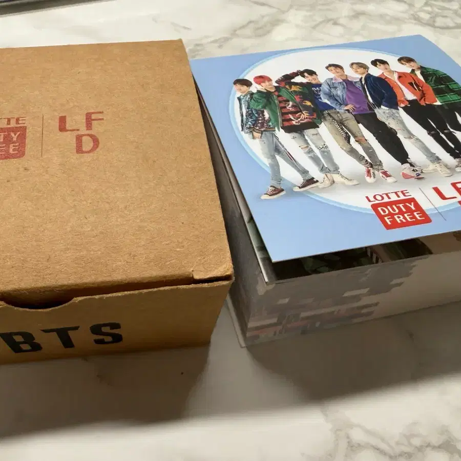 방탄소년단 BTS 롯데면세점 LDF 냠 포스트잇