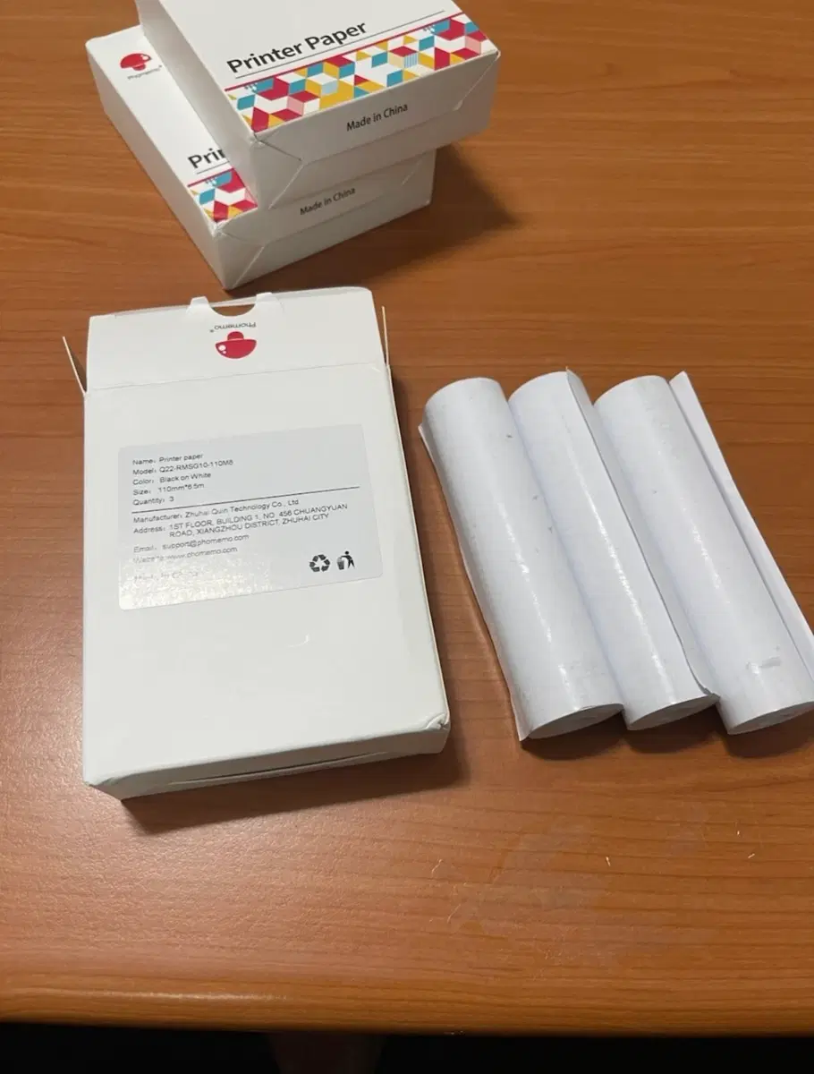 포토메모 프린터 용지 3롤 3개세트