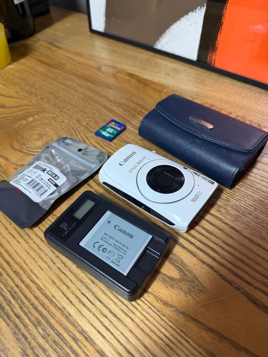 캐논 IXUS 300 HS 화이트 카메라