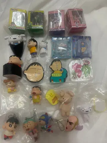 짱구는 못말려 피규어 키링 가챠 묶음 판매
