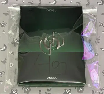 ONEUS 앨범 DEVIL 서호 사인 포함 부속물 없음