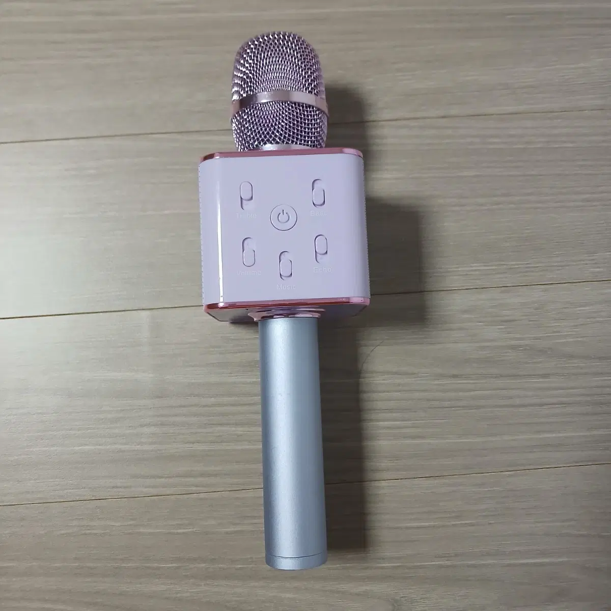 무선 노래방 마이크 보라색