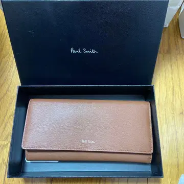 미사용 새상품 Paul Smith 폴스미스 바이컬러 장지갑 4608X