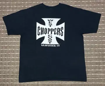 XL 상당 레어 west coast choppers 티셔츠 아이언 크로스