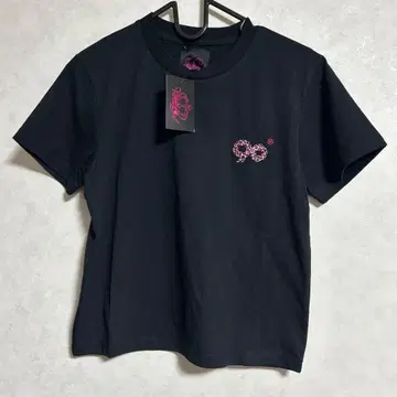 S 사이즈 9090 M 블랙 T셔츠 레오파드