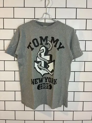 [ TOMMY HILFIGER Champion ] 티셔츠 그레이!