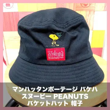 맨해튼 포티지 버킷햇 스누피 PEANUTS 버킷햇 모자