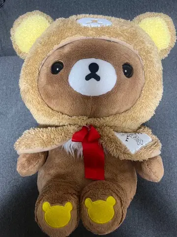 리락쿠마 제일복권 C상 흉내쟁이 차이로이코구마 봉제 인형