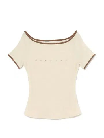 Mary logo piping tops AM1910