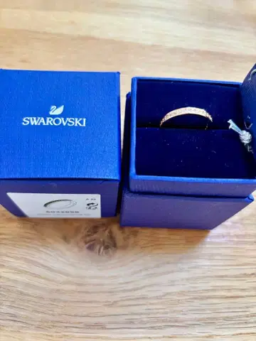 [새상품급] Swarovski CZWH/ROS 52 반지