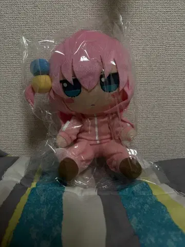 [봇치더록!] 봉제 인형 고토 히토리 후모후모 히토리