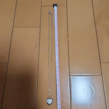 하트 목걸이 실버 스와로브스키 그루데코