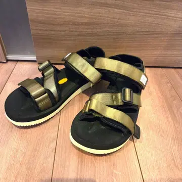 SUICOKE 비브람 샌들 카키 27 새상품급