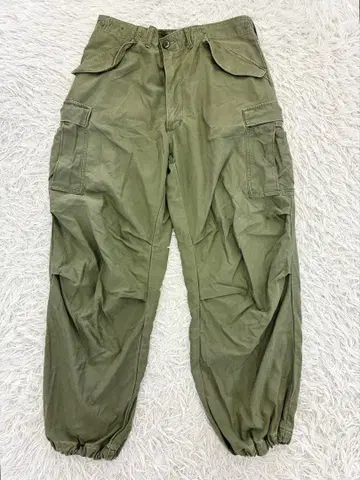 70s M-65 미군 실물 필드 카고 팬츠 SERVAL ZIP