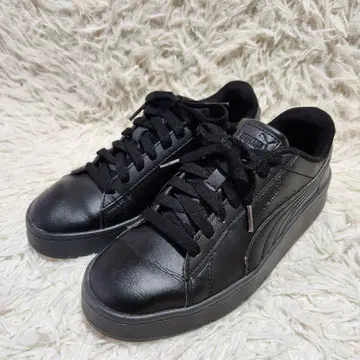 [컨디션 최상] PUMA 스니커즈 올 블랙 24.0cm