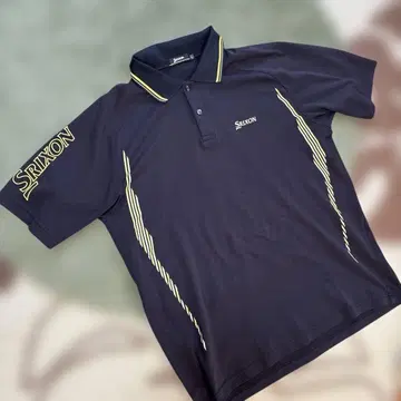스릭슨 SRIXON 골프웨어 반팔 피케 셔츠 LL 블랙