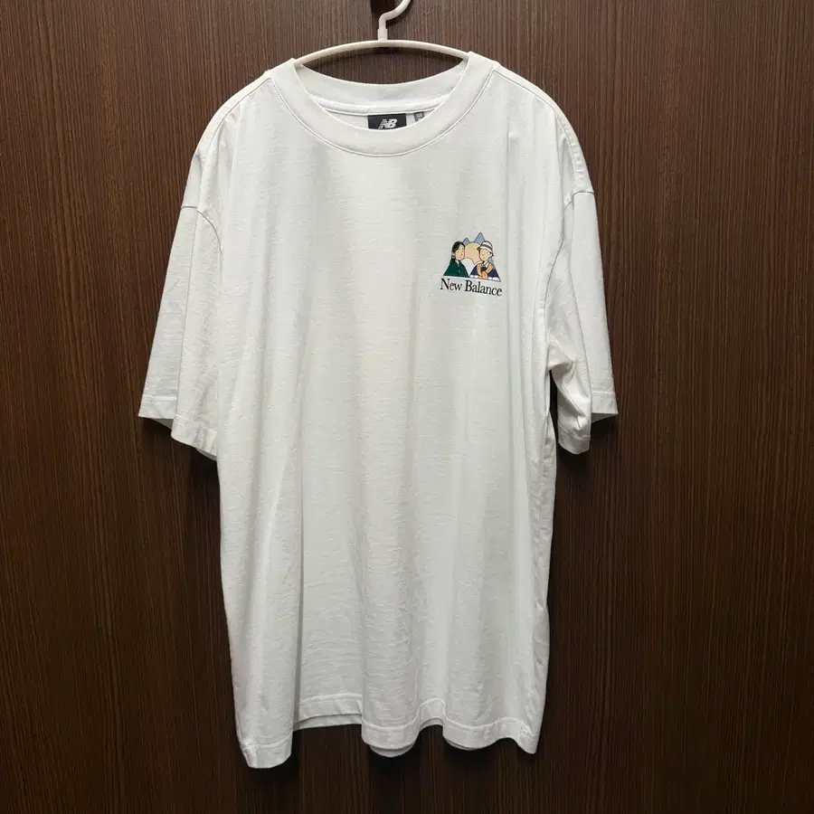 뉴발란스 라운드 반팔 XL