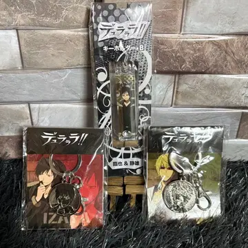 듀라라라!! x 2 메달 양면 키링 오리하라 이자야 헤이와지마 시즈오