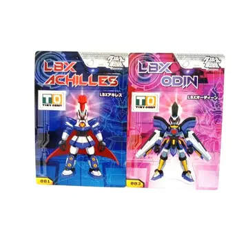 2세트 골판지 전기 LBX 아킬레스 LBX 오딘 마그넷