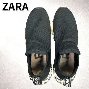 자라 슬립온 블랙 제브라 스니커즈 24cm 인기 브랜드