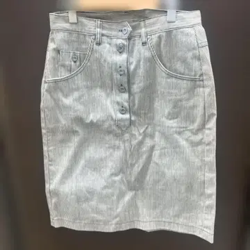 Nigel Cabourn LYBRO 히코리 타이트 스커트 데님