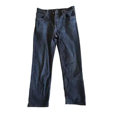 UNIQLO 스트레이트 데님 팬츠 인디고 블루