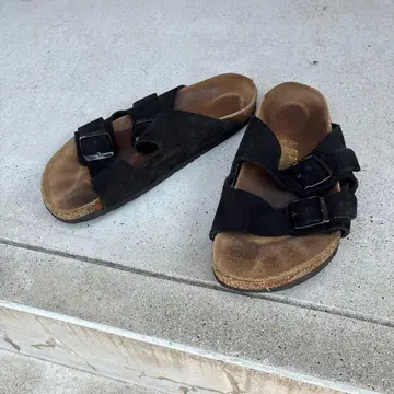 BIRKENSTOCK Arizona 샌들 블랙 남성용 42