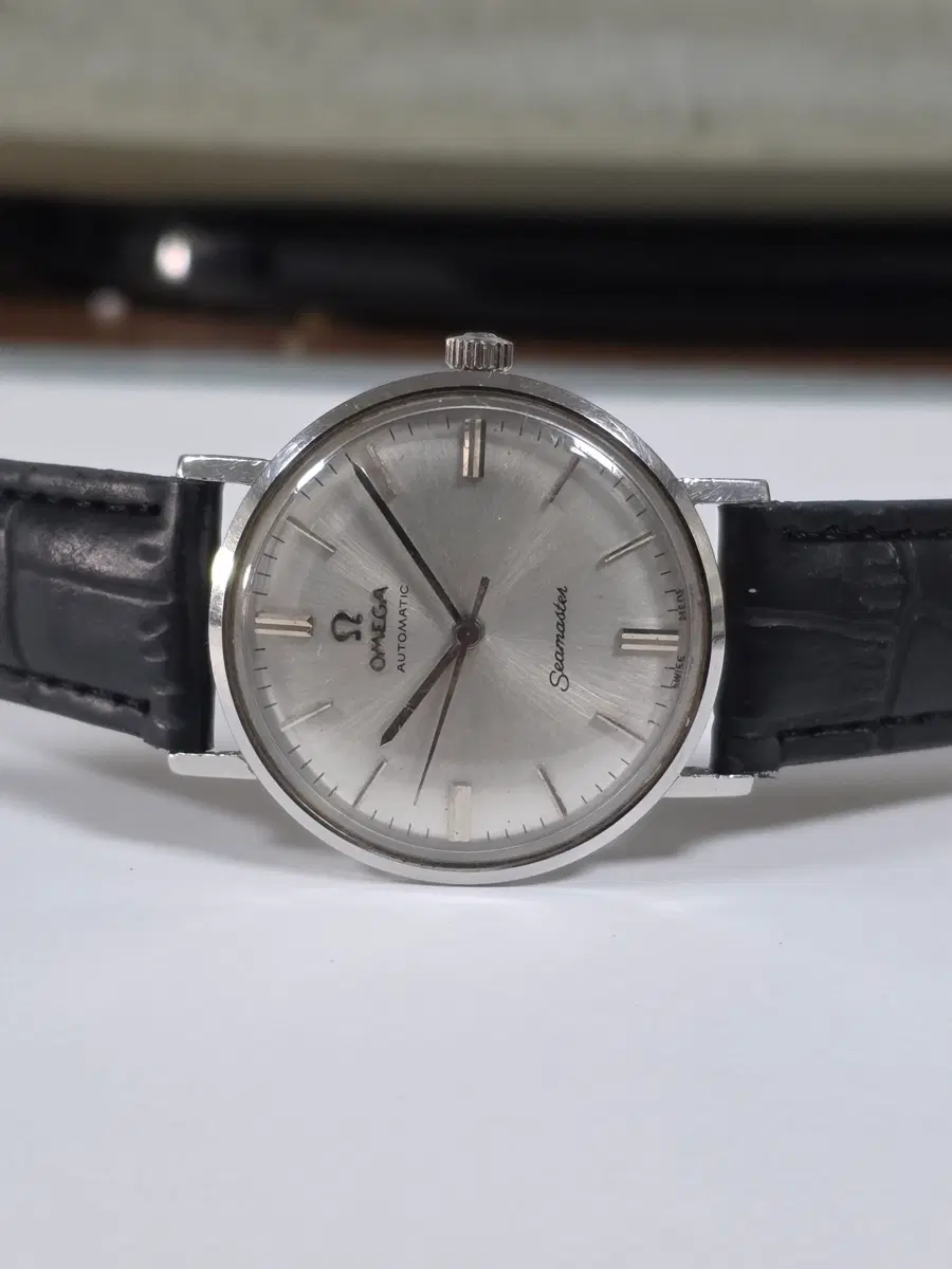 OMEGA 정품 오메가 시계 씨마스터 은행잎 자동36mm 오버홀 폴리싱