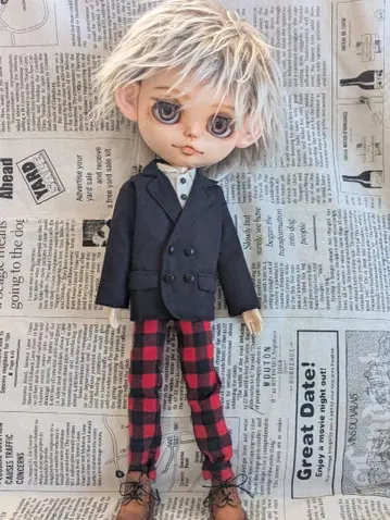 인형 의류. 오비츠 27 사이즈
