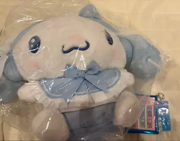 산리오 시나모롤 뽑기 봉제 인형 2와 타일 씰 세트