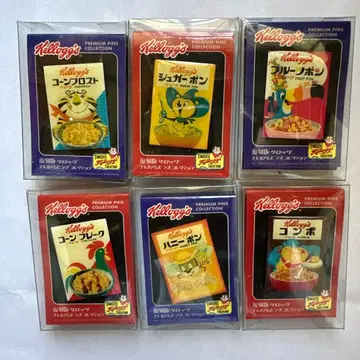 Kellogg's 프리미엄 핀즈 컬렉션 6종 세트