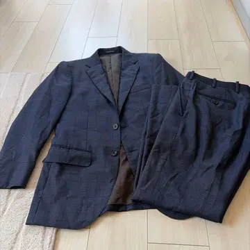 KASHIYAMA 남성용 비즈니스 정장 셋업 체크 무늬