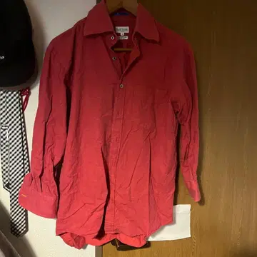 Paul Smith LONDON 긴팔 셔츠 레드 M 사이즈