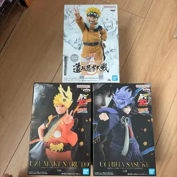 NARUTO 피규어 3체 세트 조형 인계대전 20주년 기념