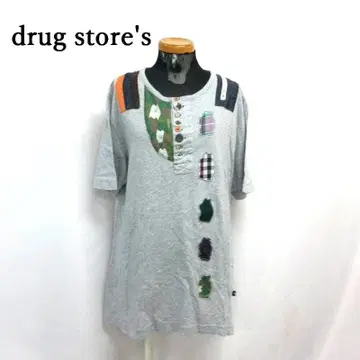 MY3537 drug store's 드럭스토어즈 티셔츠 튜닉