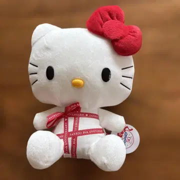 미사용 새상품 헬로키티 봉제 인형 Sanrio 50th