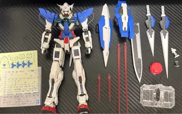 MG 건담 엑시아 조립 완료