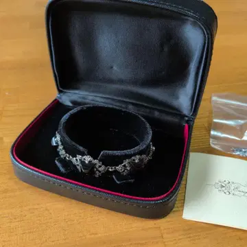 20세기 초 European Antiques 오닉스 실버 팔찌
