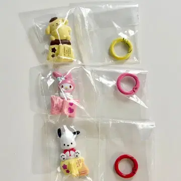 폼폼푸딩 포차코 마이멜로디 키링 행거 산리오