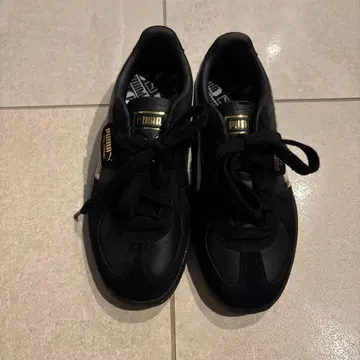 PUMA Palermo 블랙 스니커즈