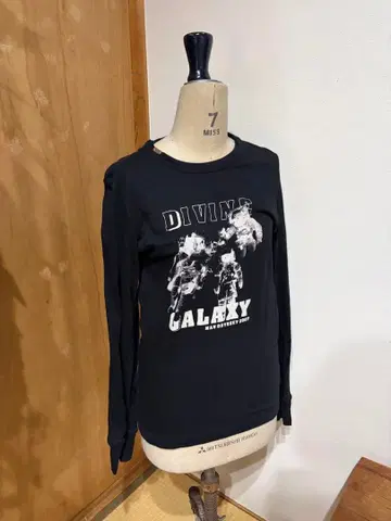 D&G DIVING GALAXY 긴팔 티셔츠 블랙