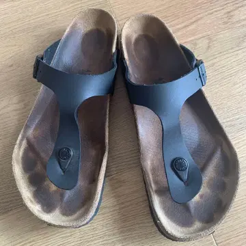BIRKENSTOCK Gizeh 샌들 블랙 43
