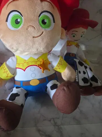 토이 스토리 제시 봉제 인형 2체 세트