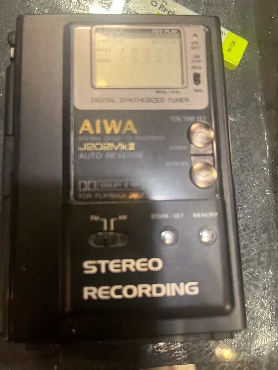 AIWA 아이와 J202Mk3 카세트