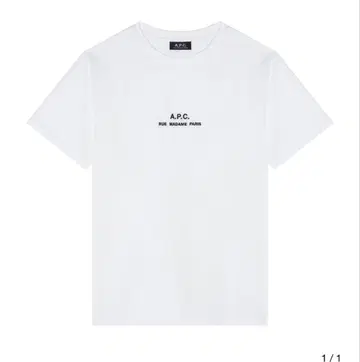 A.P.C. PETITE RUE MADAME 로고 티셔츠
