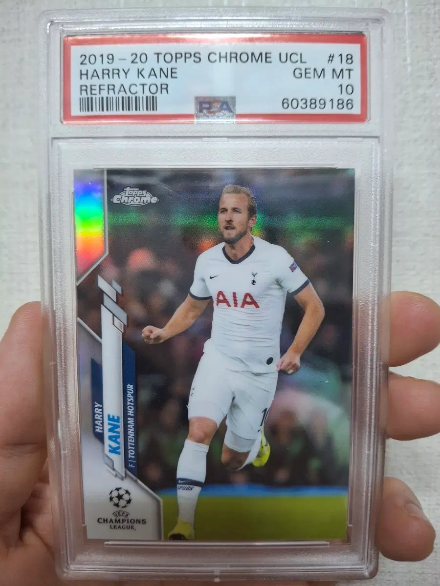 19-20탑스크롬 해리케인 리플렉터 psa10