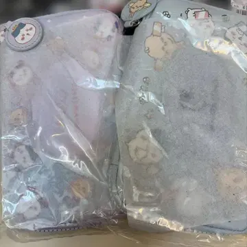 치이카와(먼작귀) 멀티 티슈 파우치 2종 세트