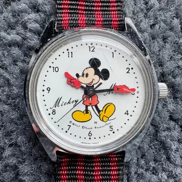 SEIKO 세이코 디즈니 타임 미키마우스 500-700 손목시계