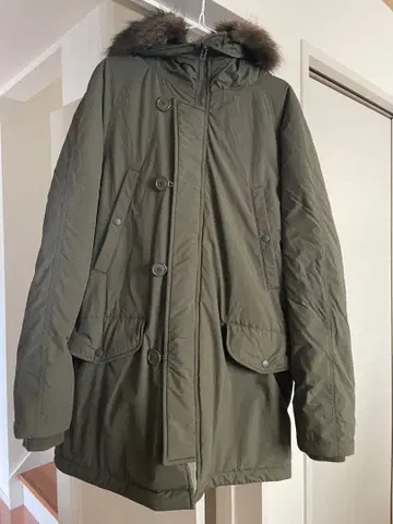 UNIQLO 남성용 다운 자켓 카키
