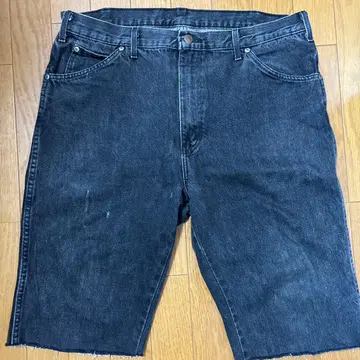 Dickies 데님 숏팬츠 멕시코산 블랙 w36